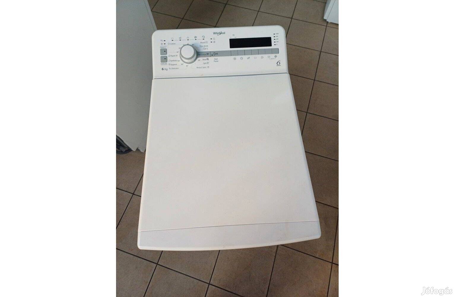 Felújított Whirlpool Tdlr6030Seun mosógép [Hfv726] 3-6 hó garival